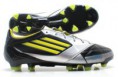 F50 adizero TRX FG K Leather Football Boots Black/Lime/Metalic Silver